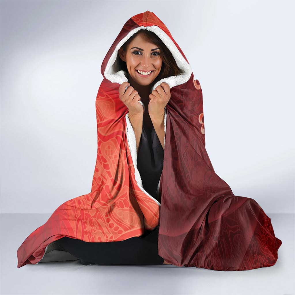 Boi Garantido Hooded Blanket Brazil Folklore Festival - Wonder Print Shop