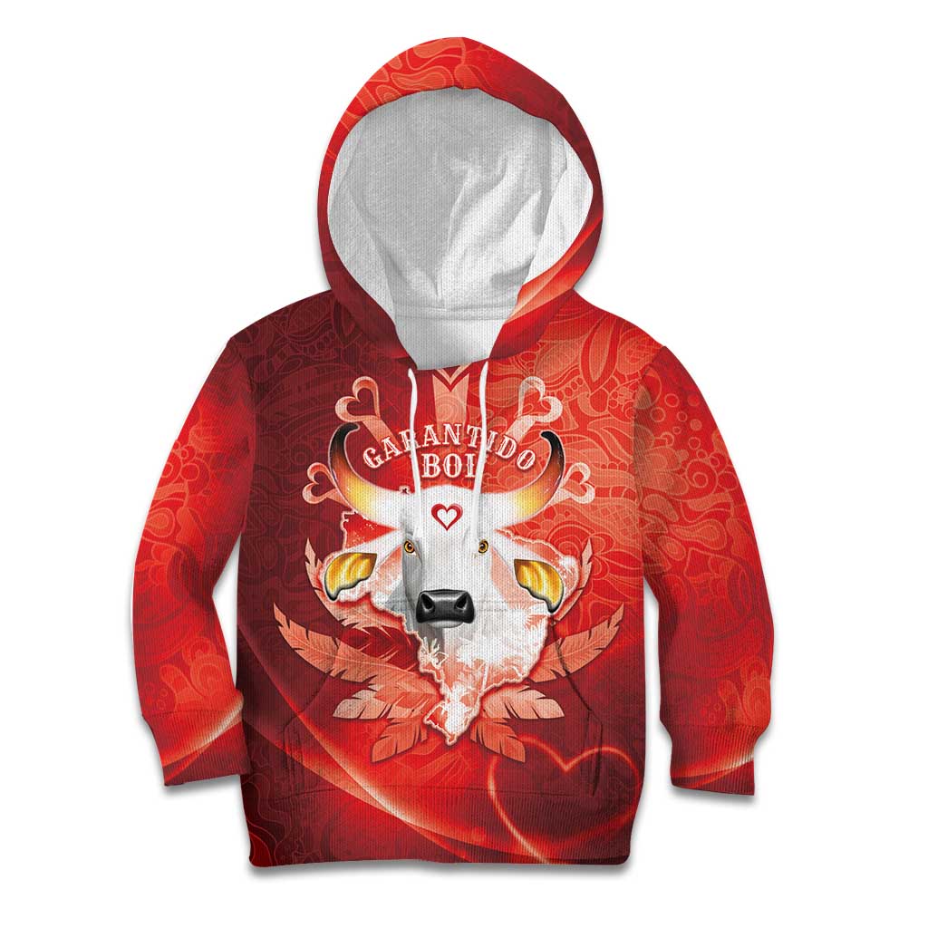 Personalized Boi Garantido Kid Hoodie Brazil Folklore Festival - Wonder Print Shop