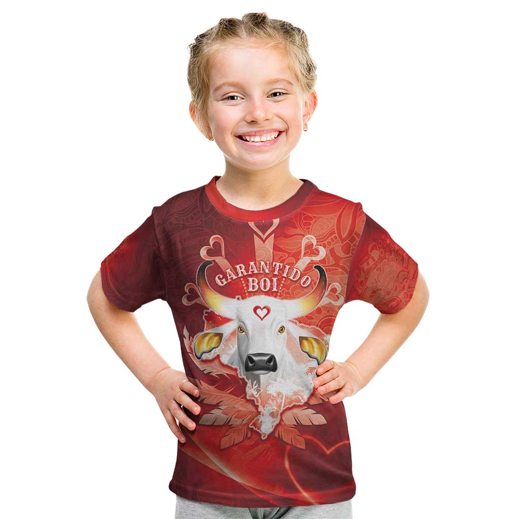 Personalized Boi Garantido Kid T Shirt Brazil Folklore Festival - Wonder Print Shop