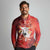 Personalized Boi Garantido Long Sleeve Polo Shirt Brazil Folklore Festival - Wonder Print Shop