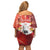 Personalized Boi Garantido Off Shoulder Short Dress Brazil Folklore Festival - Wonder Print Shop
