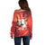 Personalized Boi Garantido Off Shoulder Sweater Brazil Folklore Festival - Wonder Print Shop
