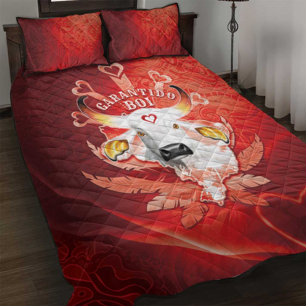 Boi Garantido Quilt Bed Set Brazil Folklore Festival - Wonder Print Shop