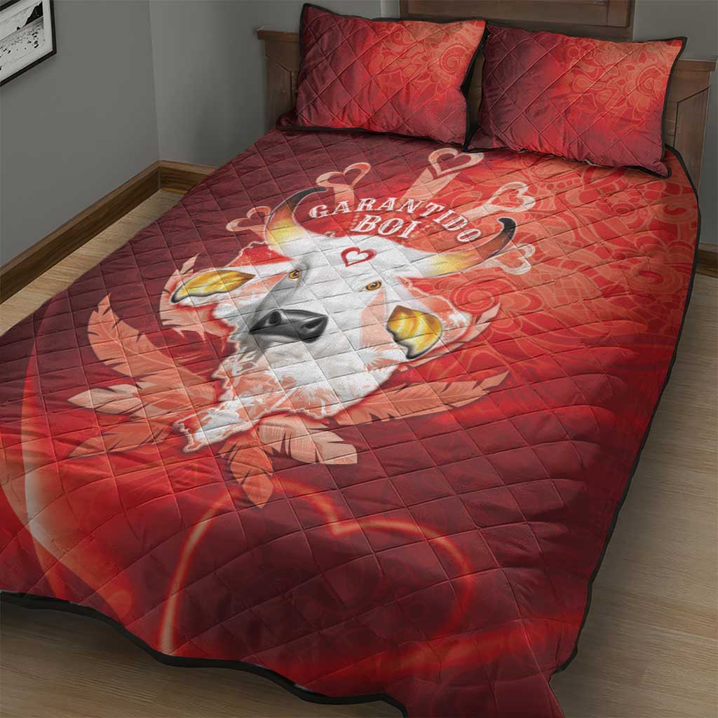 Boi Garantido Quilt Bed Set Brazil Folklore Festival - Wonder Print Shop