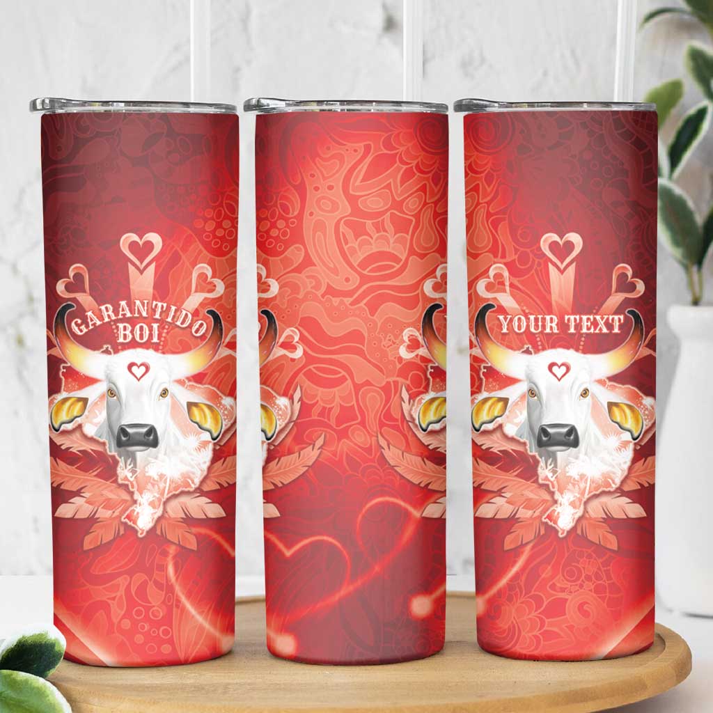 Personalized Boi Garantido Skinny Tumbler Brazil Folklore Festival - Wonder Print Shop