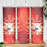 Personalized Boi Garantido Skinny Tumbler Brazil Folklore Festival - Wonder Print Shop