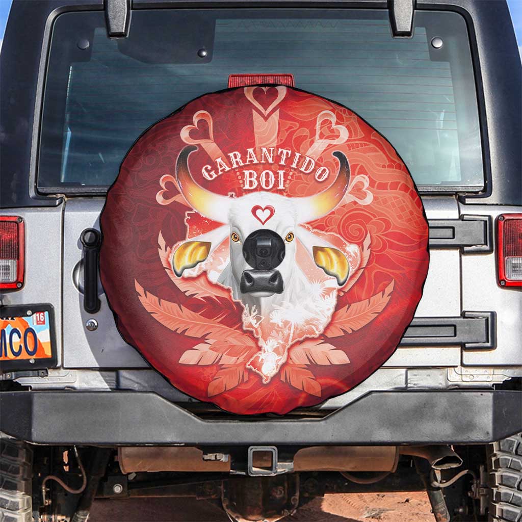 Boi Garantido Spare Tire Cover Brazil Folklore Festival - Wonder Print Shop