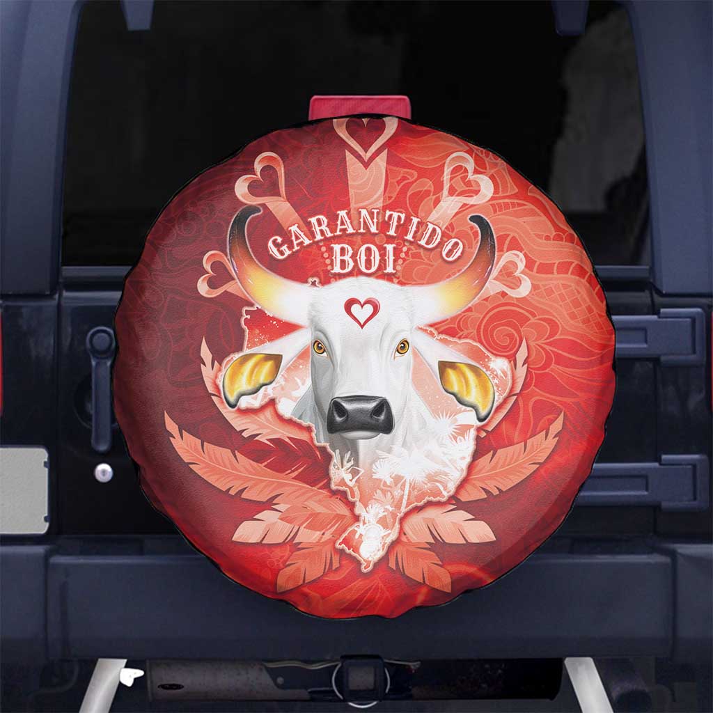 Boi Garantido Spare Tire Cover Brazil Folklore Festival - Wonder Print Shop
