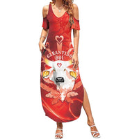 Personalized Boi Garantido Summer Maxi Dress Brazil Folklore Festival - Wonder Print Shop