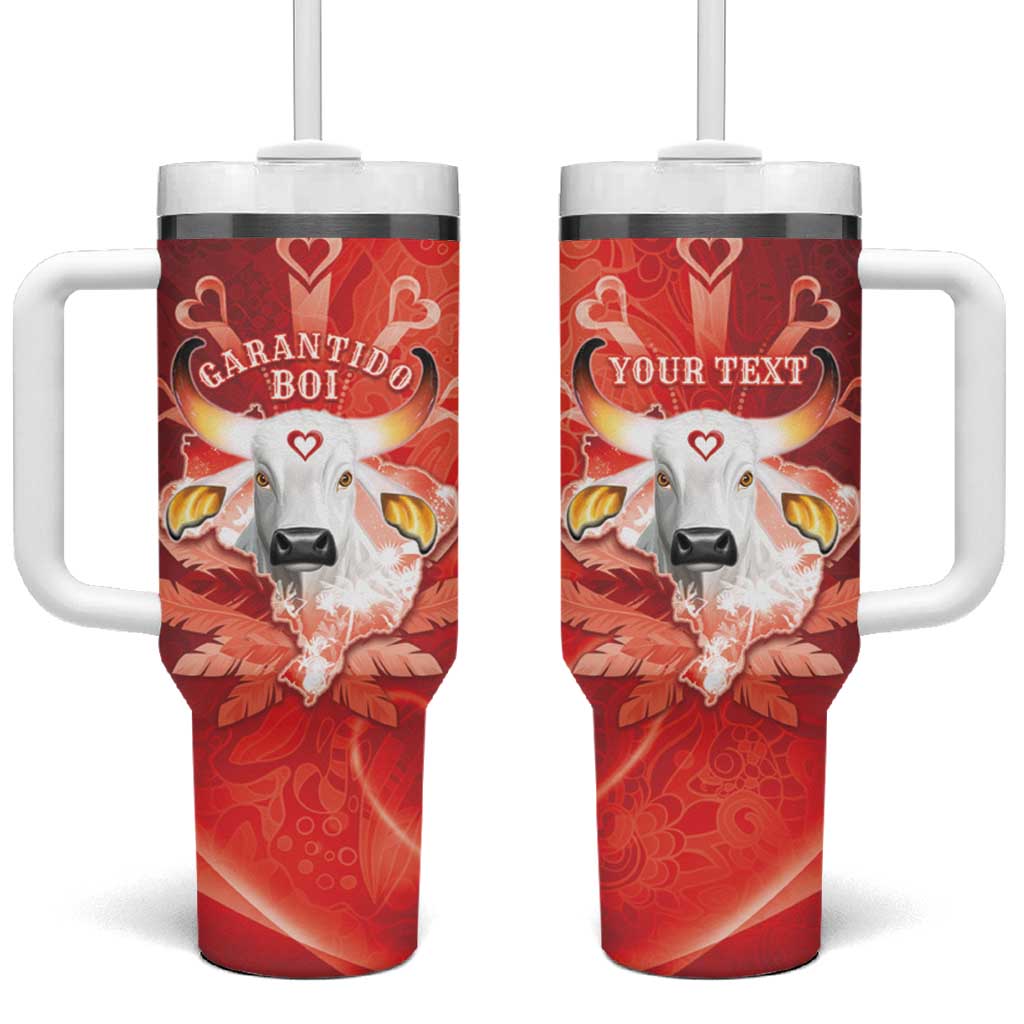 Personalized Boi Garantido Tumbler With Handle Brazil Folklore Festival - Wonder Print Shop