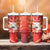 Personalized Boi Garantido Tumbler With Handle Brazil Folklore Festival - Wonder Print Shop