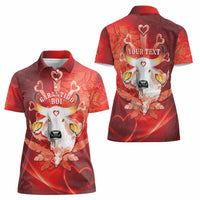 Personalized Boi Garantido Women Polo Shirt Brazil Folklore Festival - Wonder Print Shop