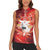 Personalized Boi Garantido Women Sleeveless Polo Shirt Brazil Folklore Festival - Wonder Print Shop