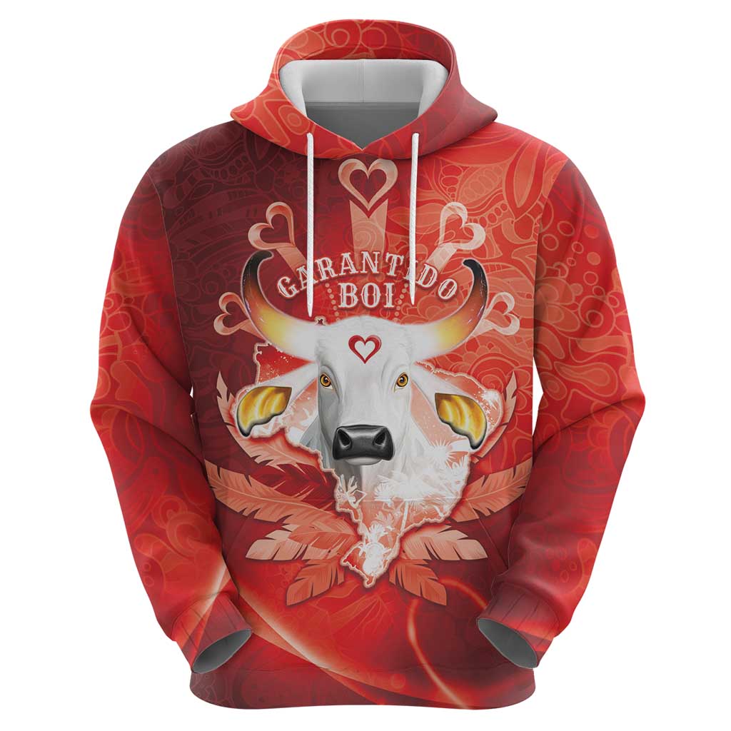 Personalized Boi Garantido Zip Hoodie Brazil Folklore Festival - Wonder Print Shop