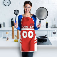 Custom Switzerland Football 2026 Apron Swiss Alps Special Style