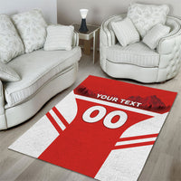 Custom Switzerland Football 2026 Area Rug Swiss Alps Special Style