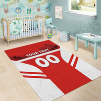 Custom Switzerland Football 2026 Area Rug Swiss Alps Special Style