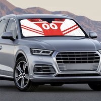 Custom Switzerland Football 2026 Auto Sun Shade Swiss Alps Special Style