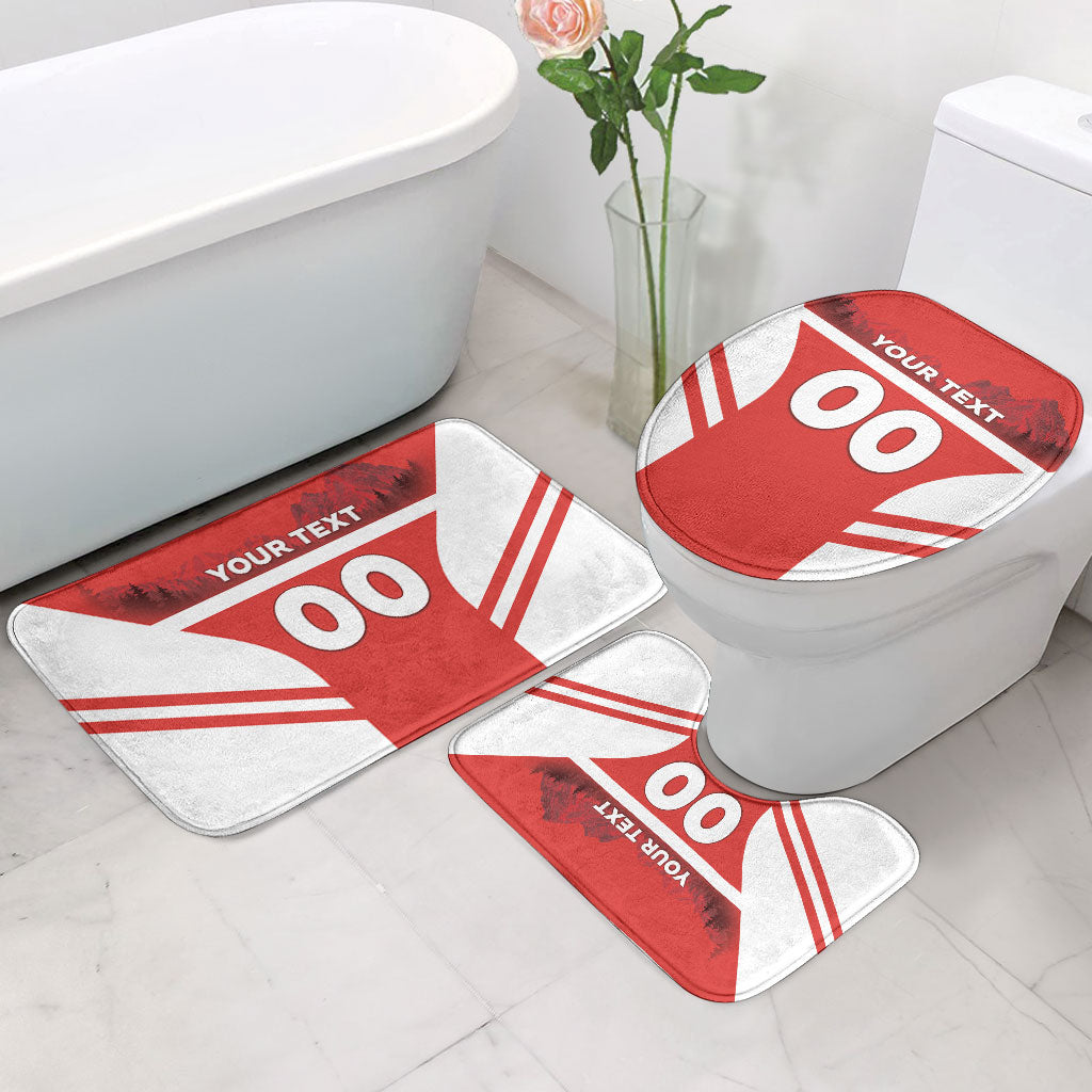 Custom Switzerland Football 2026 Bathroom Set Swiss Alps Special Style