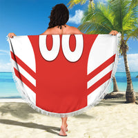 Custom Switzerland Football 2026 Beach Blanket Swiss Alps Special Style