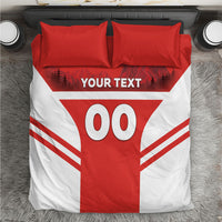 Custom Switzerland Football 2026 Bedding Set Swiss Alps Special Style