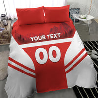 Custom Switzerland Football 2026 Bedding Set Swiss Alps Special Style
