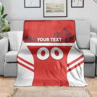Custom Switzerland Football 2026 Blanket Swiss Alps Special Style