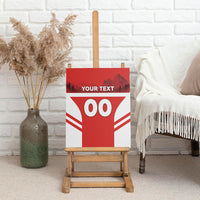 Custom Switzerland Football 2026 Canvas Wall Art Swiss Alps Special Style