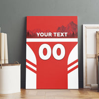 Custom Switzerland Football 2026 Canvas Wall Art Swiss Alps Special Style