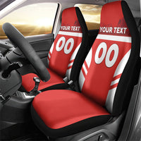 Custom Switzerland Football 2026 Car Seat Cover Swiss Alps Special Style