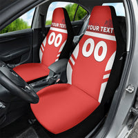 Custom Switzerland Football 2026 Car Seat Cover Swiss Alps Special Style
