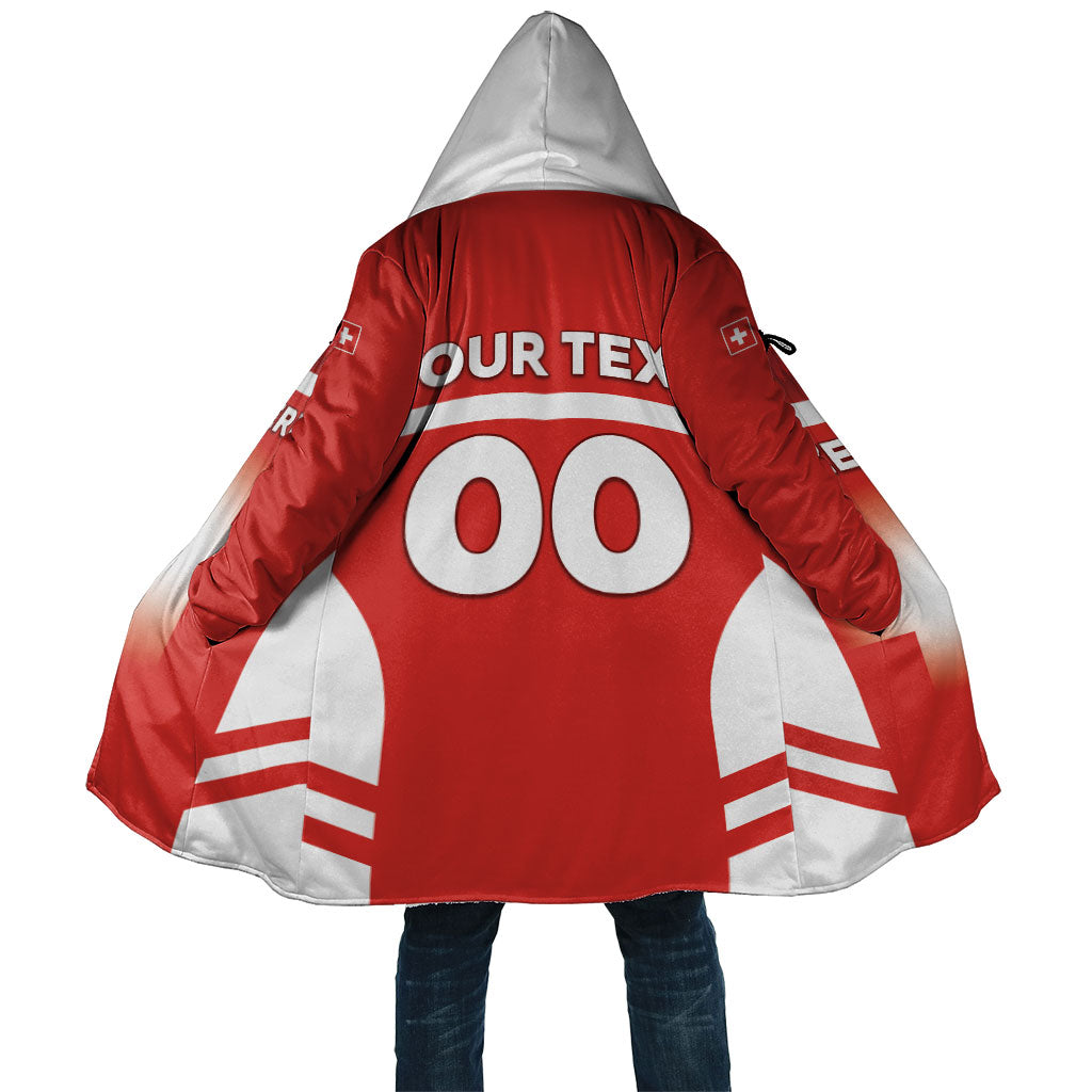 Custom Switzerland Football 2026 Cloak Swiss Alps Special Style