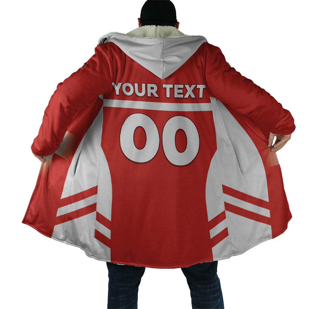 Custom Switzerland Football 2026 Cloak Swiss Alps Special Style