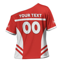 Custom Switzerland Football 2026 Cross Shoulder Shirt Swiss Alps Special Style