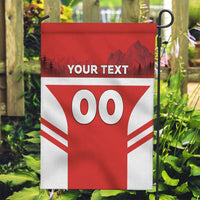 Custom Switzerland Football 2026 Garden Flag Swiss Alps Special Style