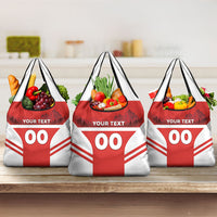 Custom Switzerland Football 2026 Grocery Bag Swiss Alps Special Style