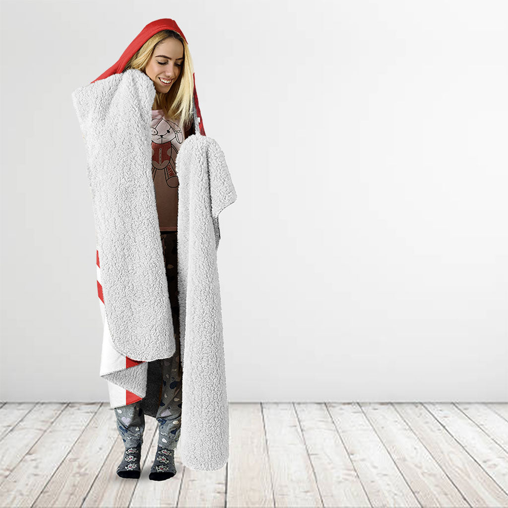 Custom Switzerland Football 2026 Hooded Blanket Swiss Alps Special Style