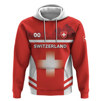Custom Switzerland Football 2026 Hoodie Swiss Alps Special Style