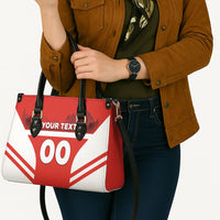 Custom Switzerland Football 2026 Leather Bag Swiss Alps Special Style