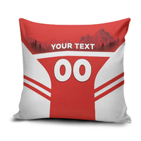 Custom Switzerland Football 2026 Pillow Cover Swiss Alps Special Style