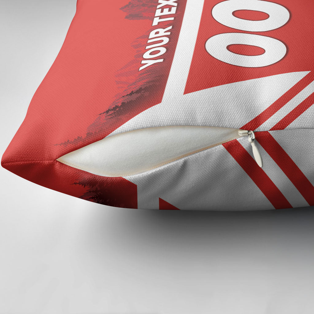 Custom Switzerland Football 2026 Pillow Cover Swiss Alps Special Style