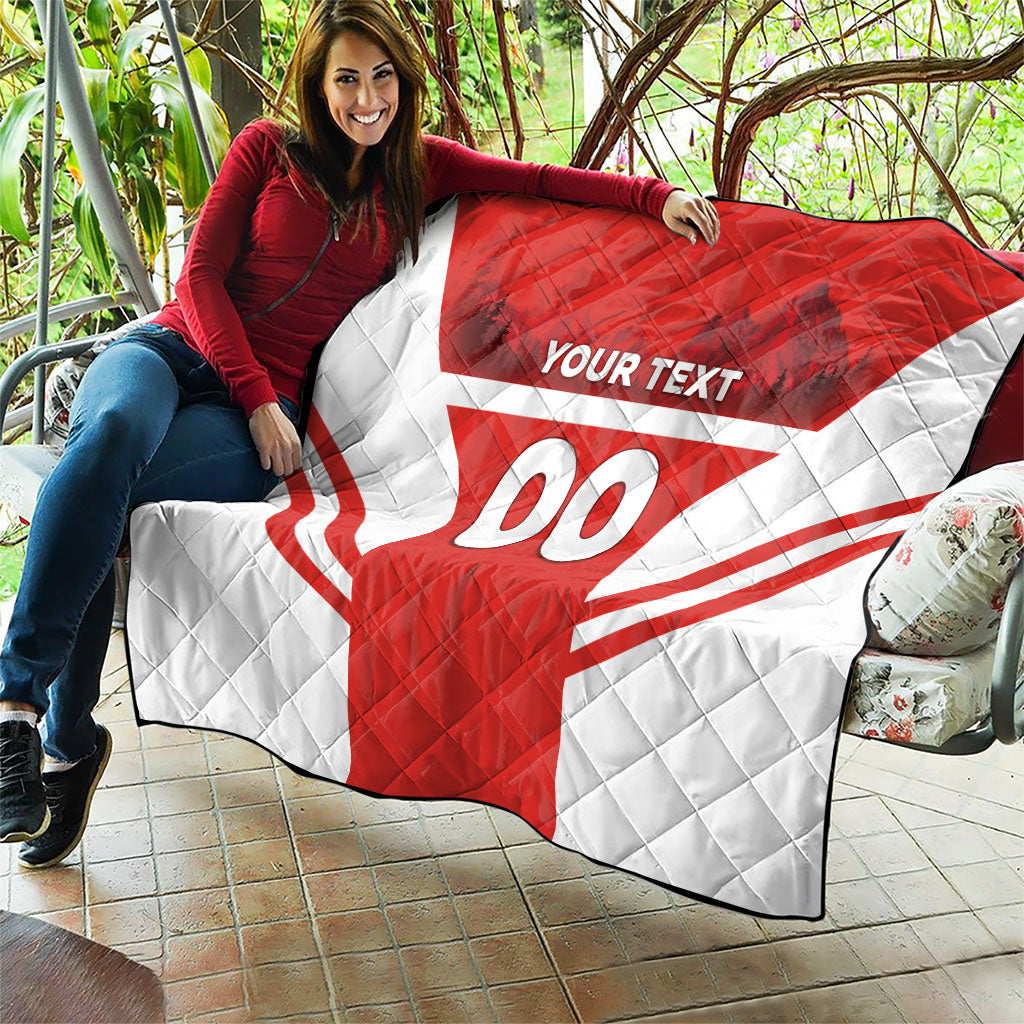 Custom Switzerland Football 2026 Quilt Swiss Alps Special Style