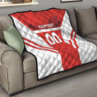 Custom Switzerland Football 2026 Quilt Swiss Alps Special Style