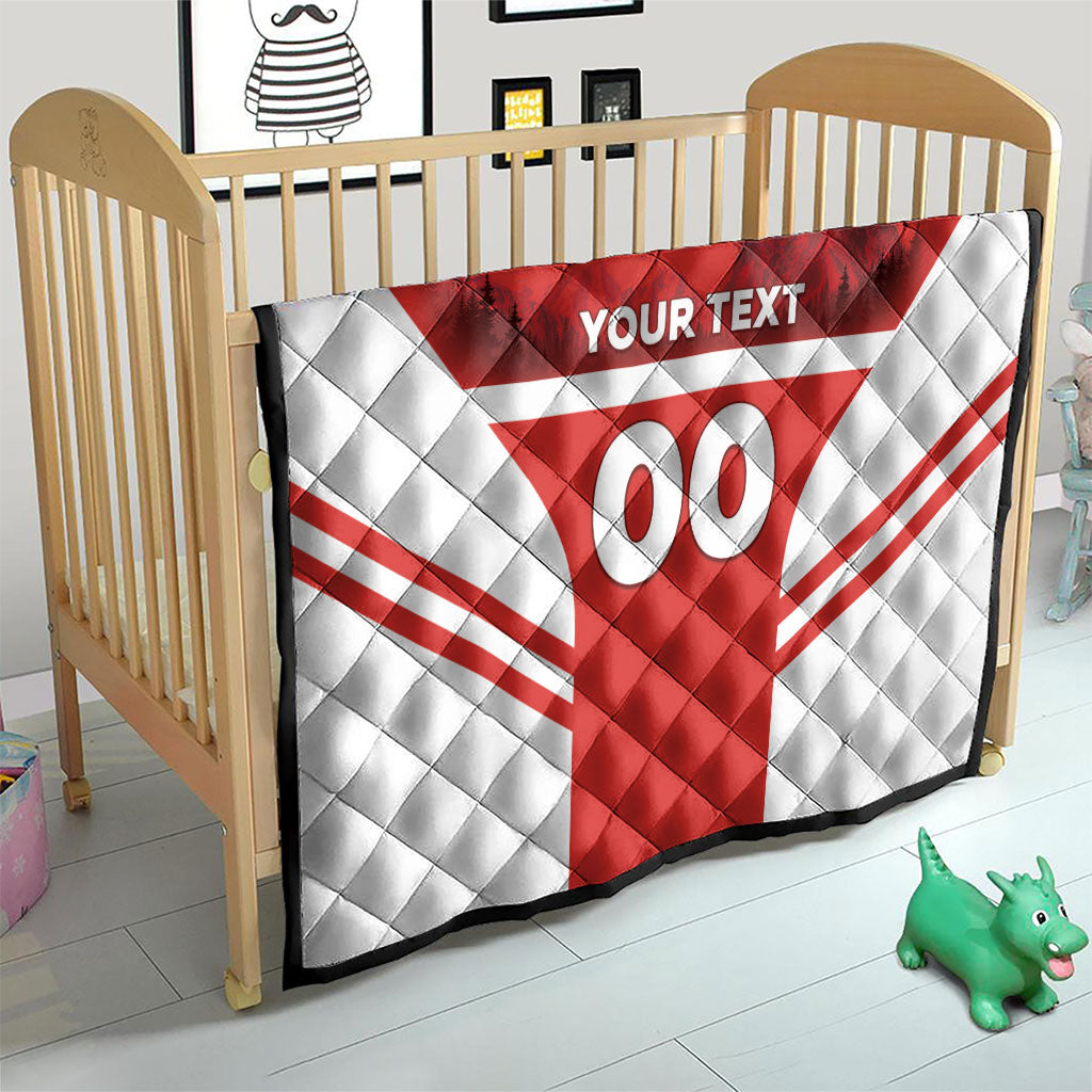 Custom Switzerland Football 2026 Quilt Swiss Alps Special Style