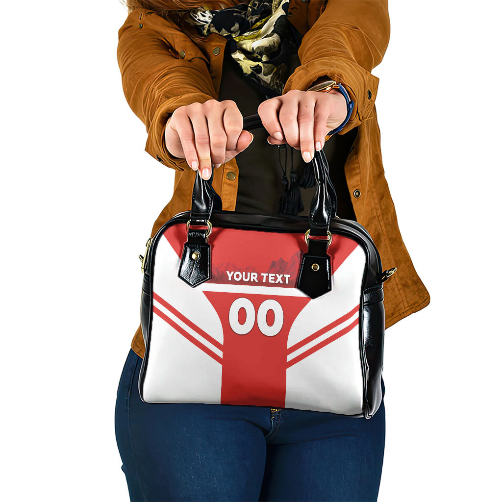 Custom Switzerland Football 2026 Shoulder Handbag Swiss Alps Special Style