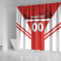 Custom Switzerland Football 2026 Shower Curtain Swiss Alps Special Style