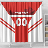 Custom Switzerland Football 2026 Shower Curtain Swiss Alps Special Style