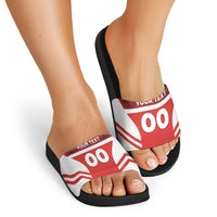 Custom Switzerland Football 2026 Slide Sandals Swiss Alps Special Style