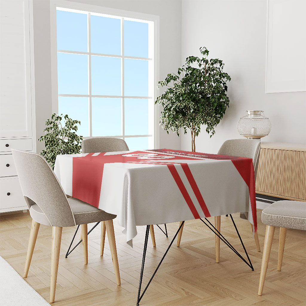 Custom Switzerland Football 2026 Tablecloth Swiss Alps Special Style