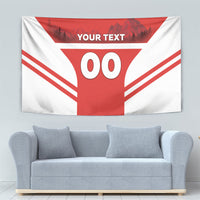 Custom Switzerland Football 2026 Tapestry Swiss Alps Special Style